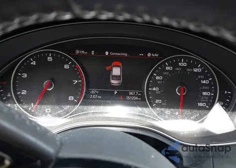 2015 Audi A6 2.0T Premium from USA, damaged, VIN WAUGFAFC2FN004824